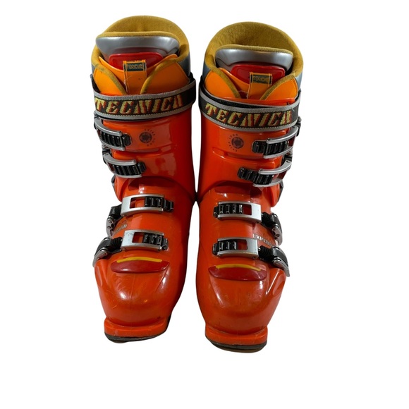 Tecnica TNT Explosion 8 AVS Power Frame Carbon Size US7.5 UK41 Orange Ski Boots - Picture 12 of 14